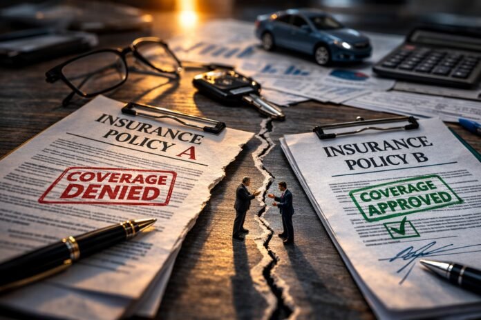 What Happens When Two Policies Disagree on Coverage