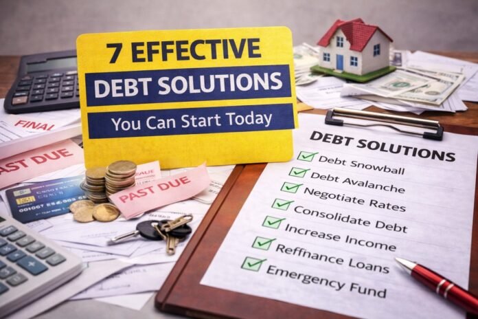 7 Effective Debt Solutions You Can Start Today
