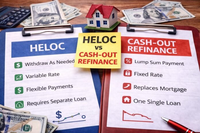 HELOC vs Cash Out Refinance Which One Is Cheaper in the Long Run HELOC vs Cash Out Refinanc