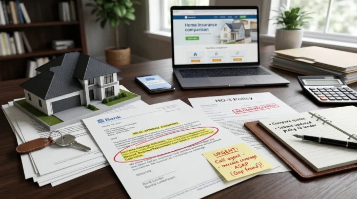 Your HELOC Lender Requires More Coverage Here's What They're Asking For and How to Get It Fast
