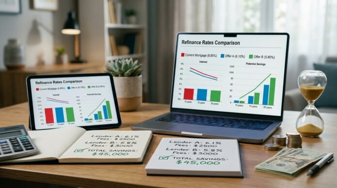 How to Compare Refinance Rates Without Losing Money
