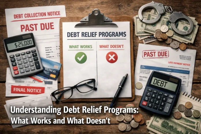 Understanding Debt Relief Programs What Works and What Doesn’t Understanding Debt Relief Programs: What Works and What Doesn’t